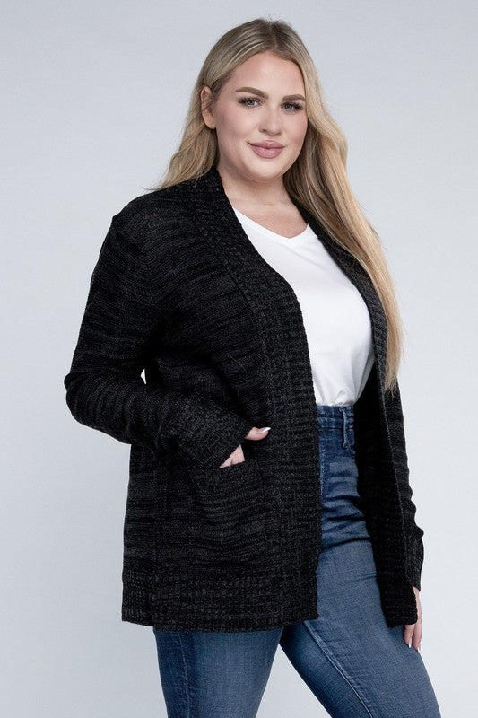 Plus Front Cardigan