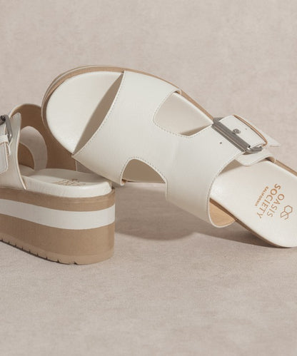 Ellie - Staple Platform Sandal