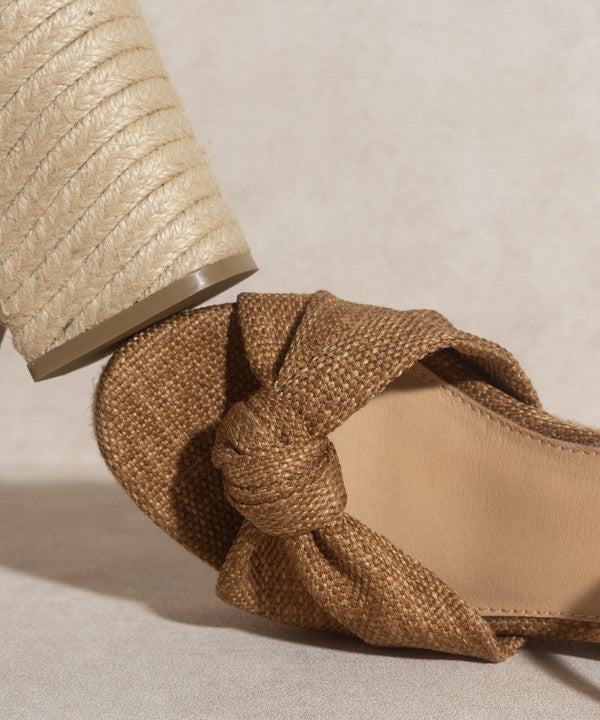 Mackenzie - Espadrille Wedge Sandal