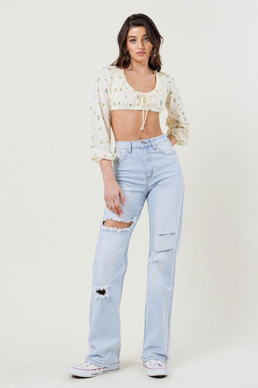 Liesbeth - Wide Leg Jeans