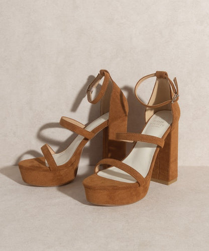 Raelynn - Suede Platform Heels