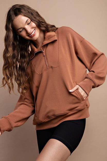 Modal Poly  Pullover