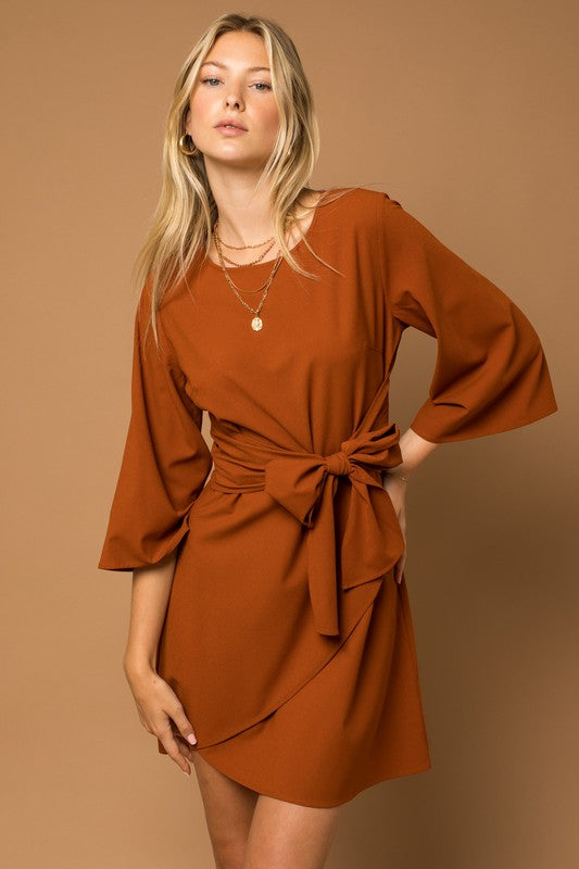 Tie Wrap Dress