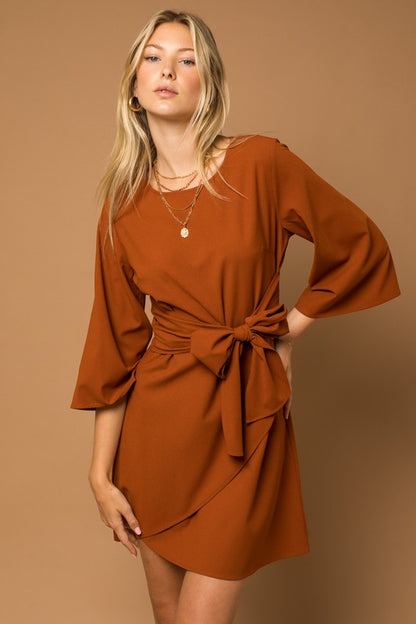 Tie Wrap Dress