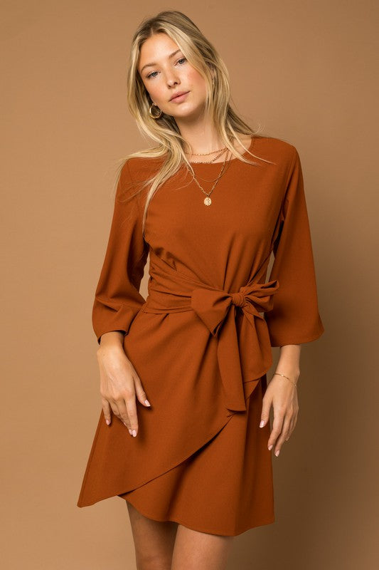 Tie Wrap Dress