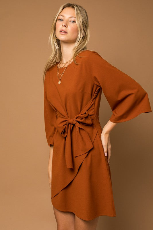 Tie Wrap Dress