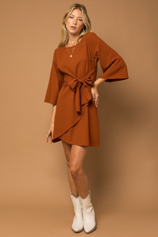 Tie Wrap Dress