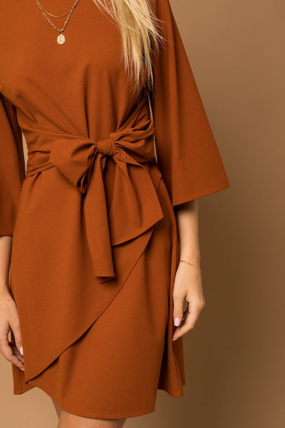 Tie Wrap Dress