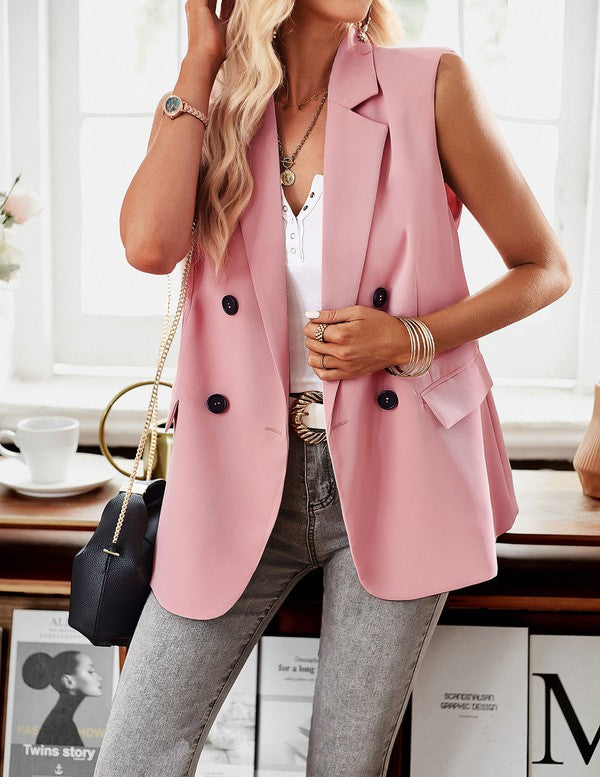 Double Blazer Vest