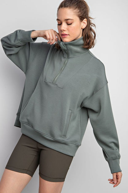 Modal Poly  Pullover