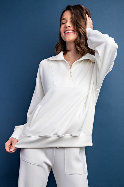 Modal Poly  Pullover