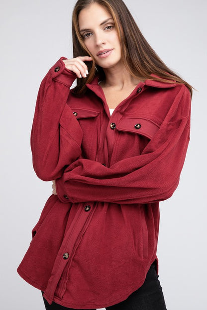 Fleece Oversized Jacket