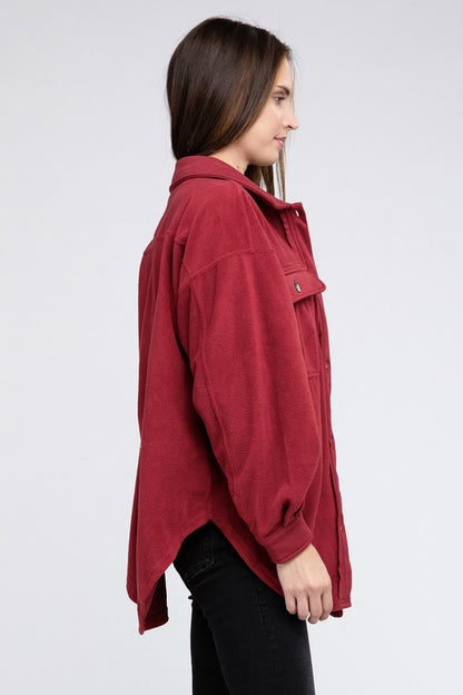 Fleece Oversized Jacket