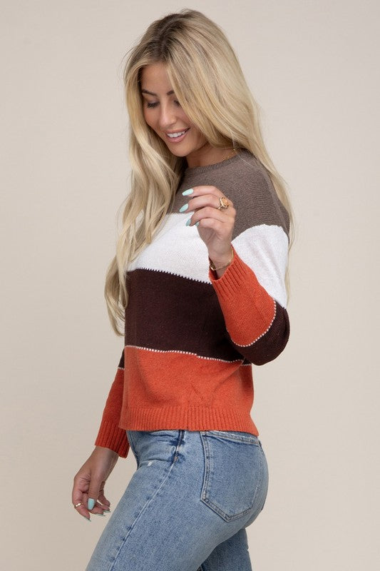 Knit Mix Top