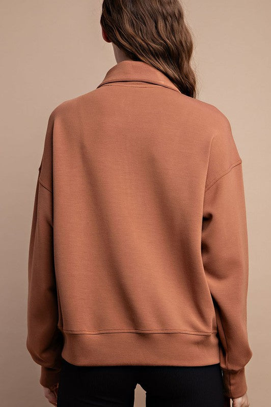 Modal Poly  Pullover