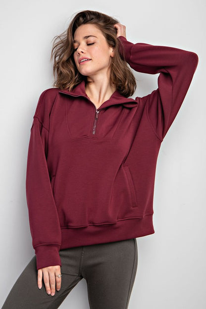 Modal Poly  Pullover