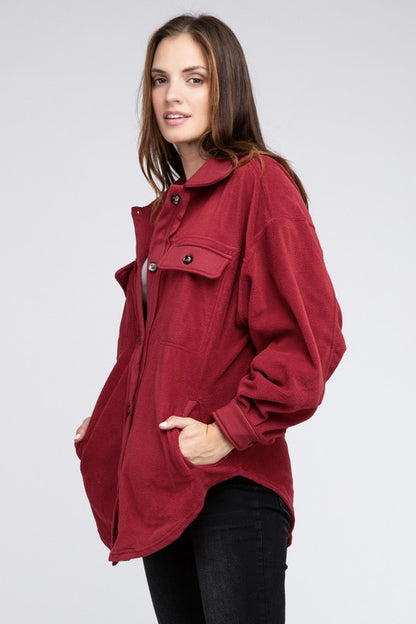 Fleece Oversized Jacket