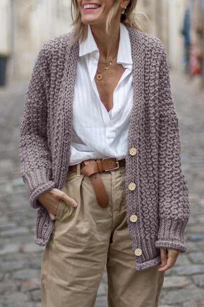 Chunky Oversize Cardigan