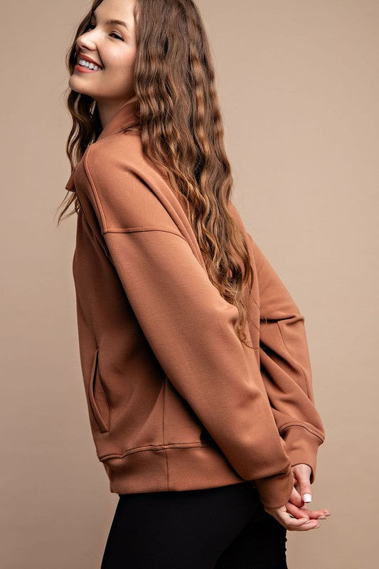 Modal Poly  Pullover